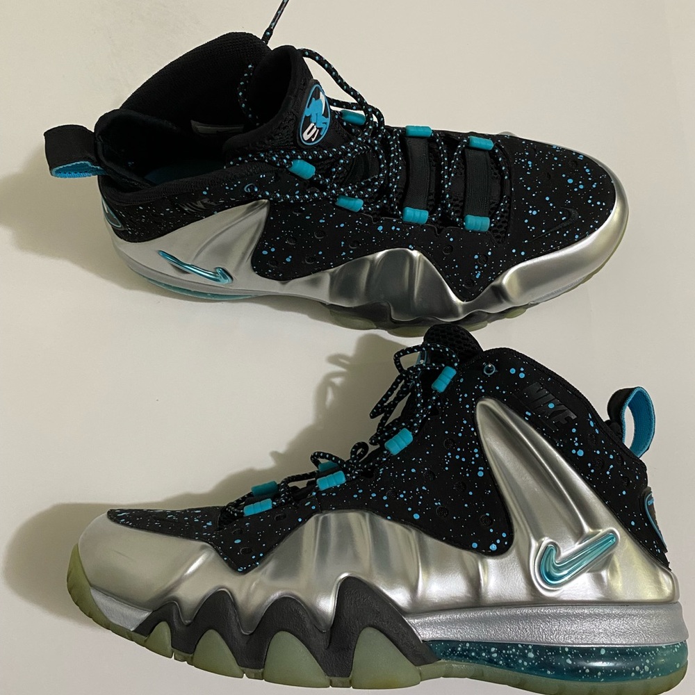 Nike Barkley Posite Max Metallic & Gamma Blue